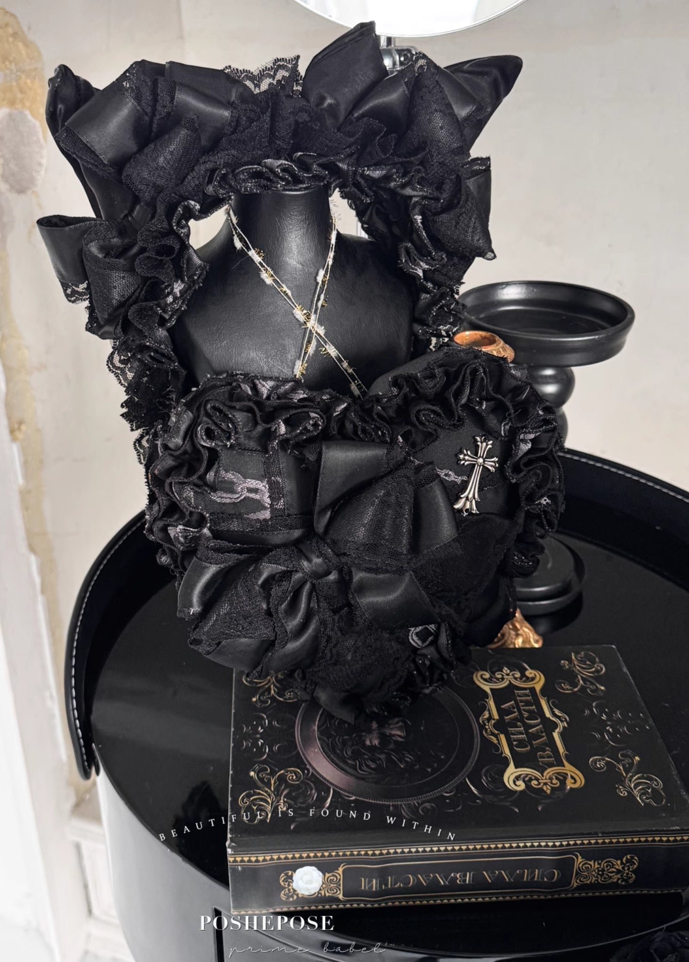 Black Fox Gothic Fairy Spirit Dress - PoshePose Global