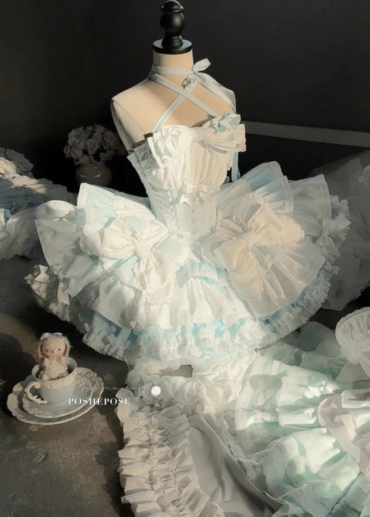 Cloud Lace Dress - PoshePose Global