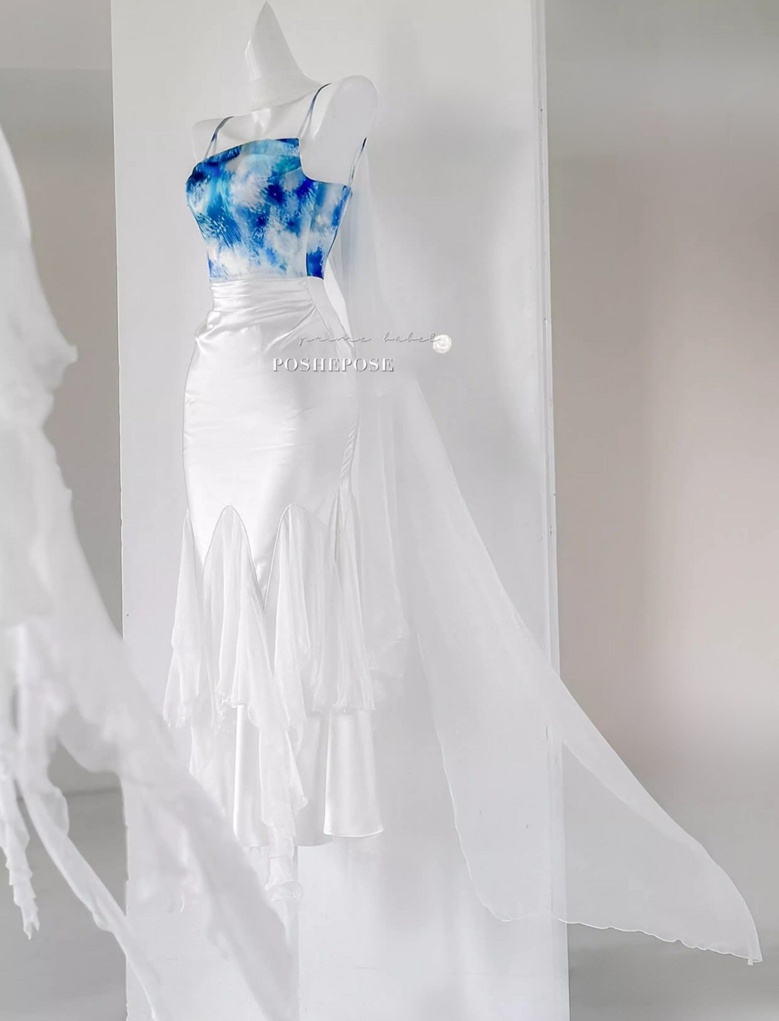 Featherfall Glaze Dress - PoshePose Global