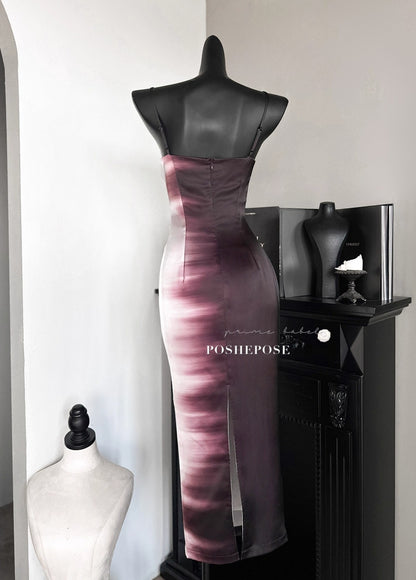Poshepose Prime Label couture dress with sleek bodycon fit.