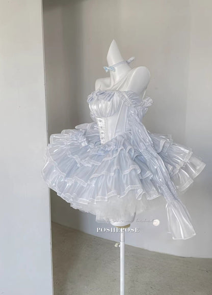 Ice & Snow Spirit Fate Dress Set - PoshePose Global