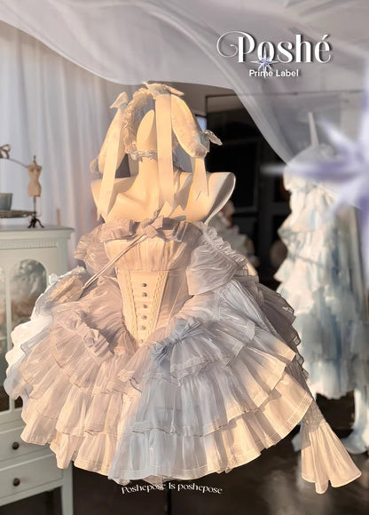 Ice & Snow Spirit Fate Dress Set - PoshePose Global