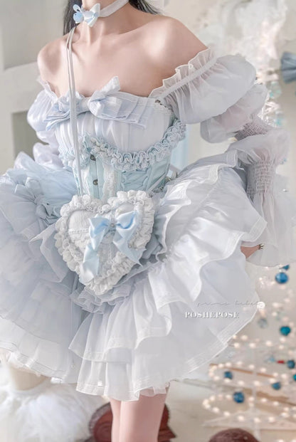 Ice & Snow Spirit Fate Dress Set - PoshePose Global