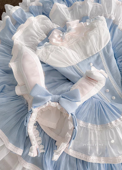 Antique Maid Dress Set Bunny Collection - PoshePose Global