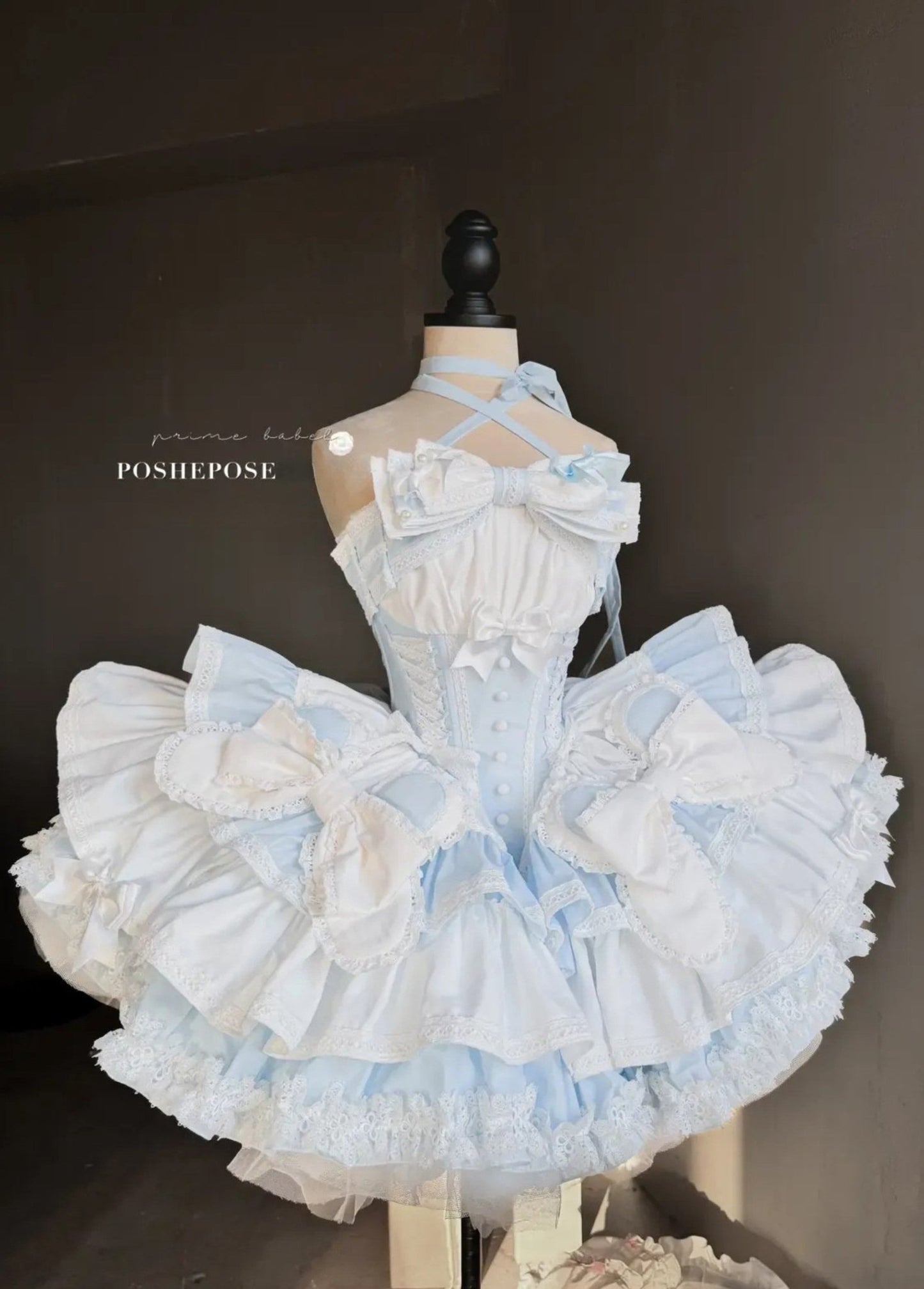 Cloud Lace Dress - PoshePose Global