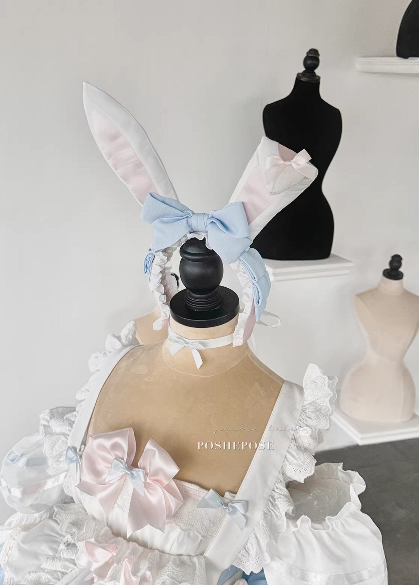 Antique Maid Dress Set Bunny Collection - PoshePose Global
