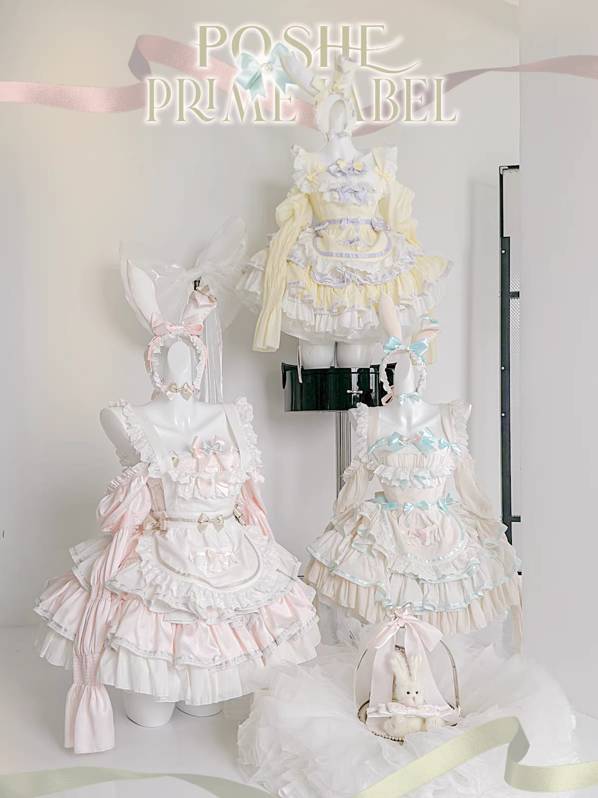 vintage bunny inspired dress