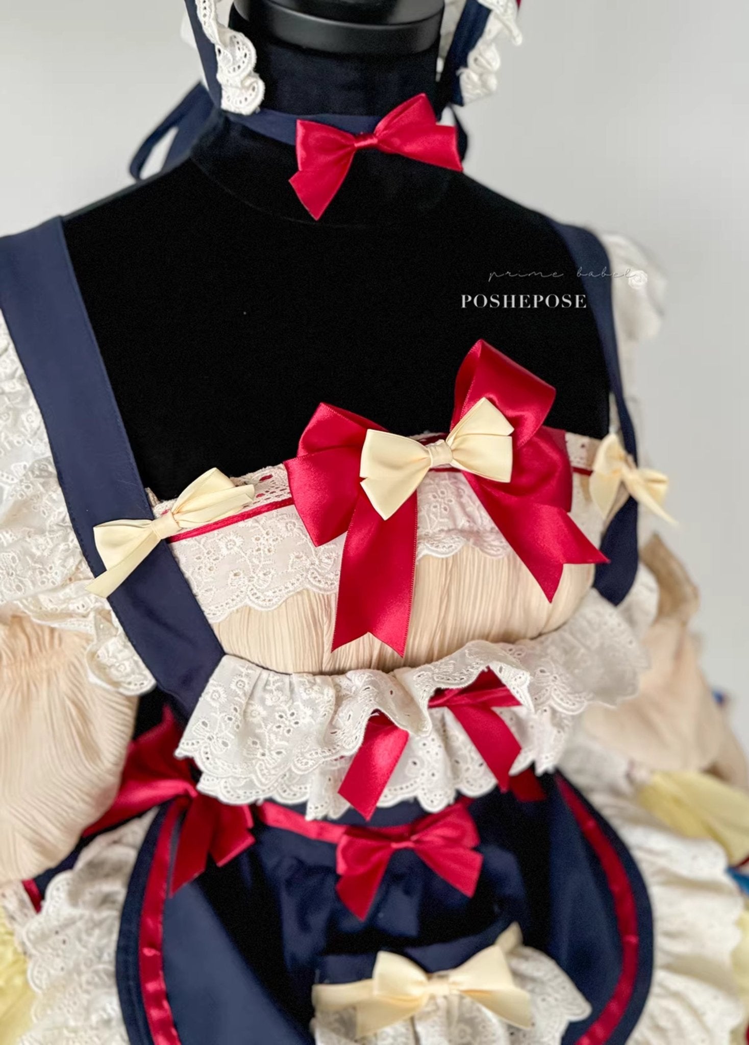 Antique Maid Dress Set Bunny Collection - PoshePose Global