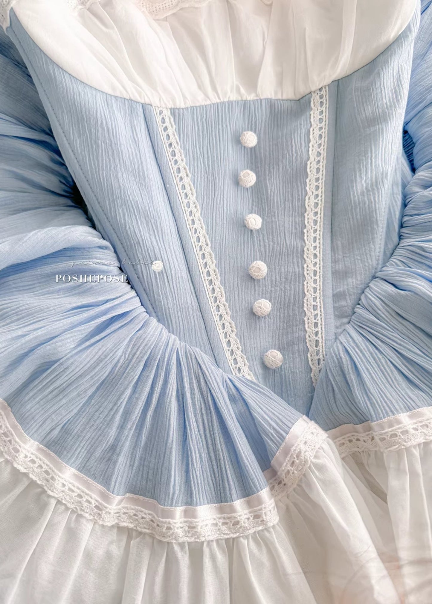 Antique Maid Dress Set Bunny Collection - PoshePose Global