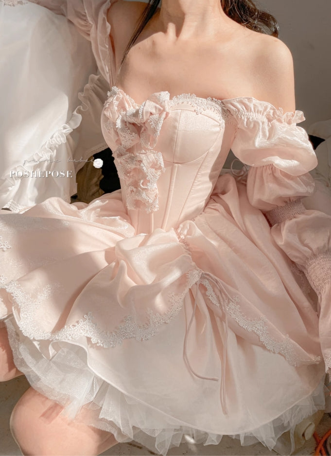 Sakura Mizuiro Dress - PoshePose Global