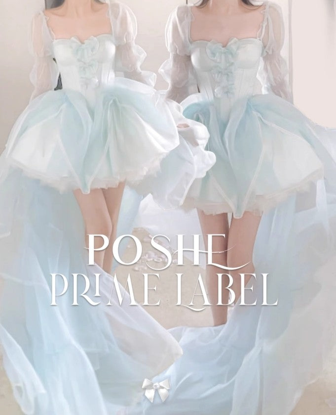 Sakura Mizuiro Dress - PoshePose Global