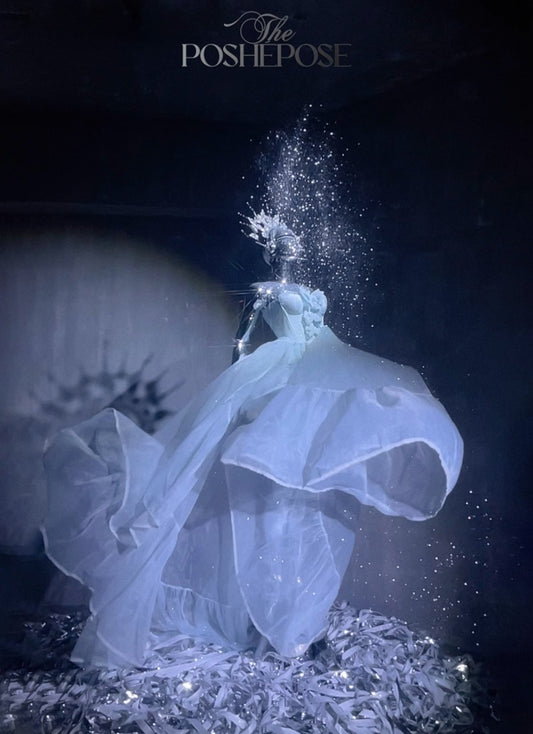 Sakura Mizuiro Dress - PoshePose Global