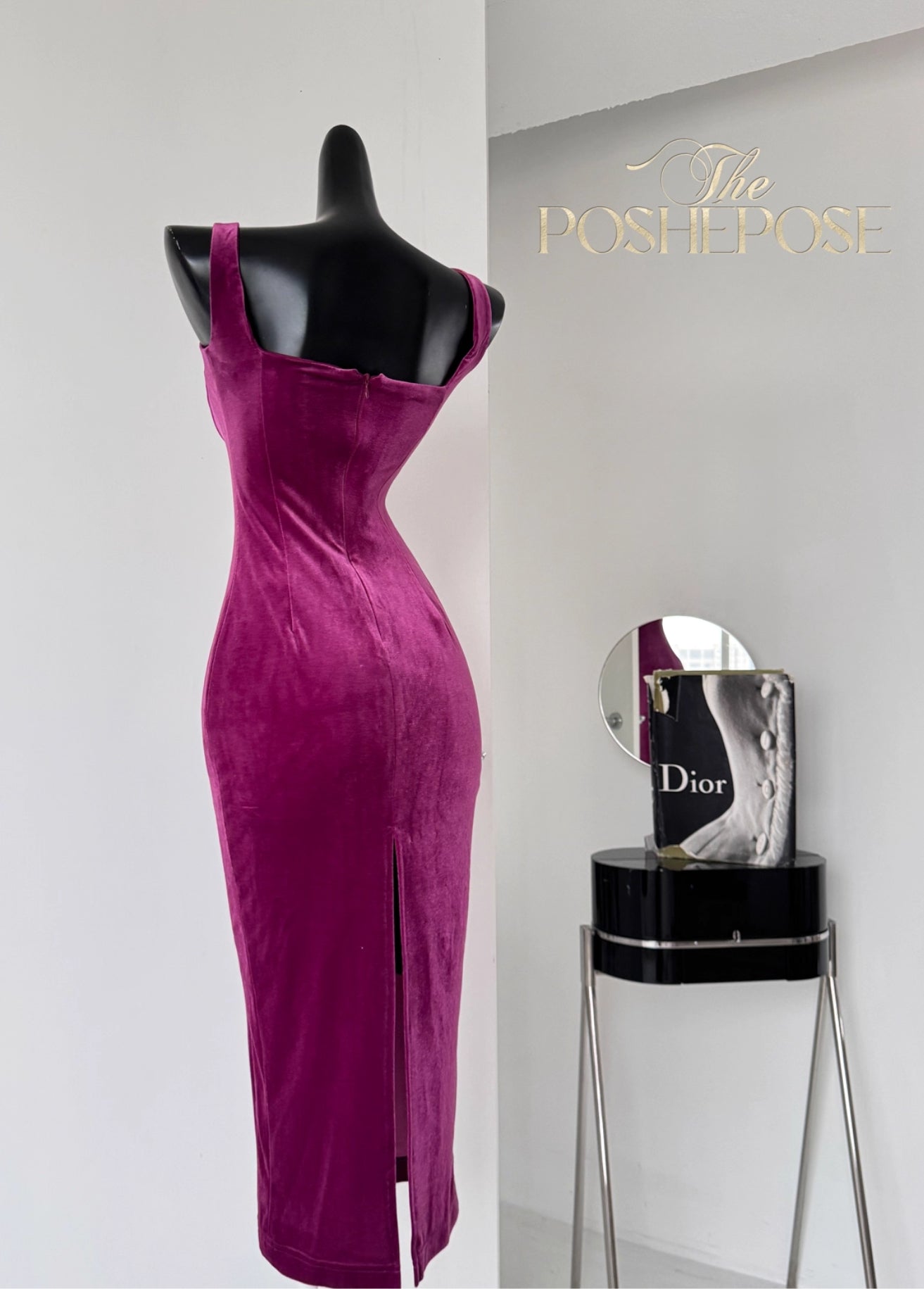 Sicilian Velvetion Dress - PoshePose Global