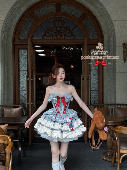 A Le Poème Princess vintage Dress - PoshePose Global