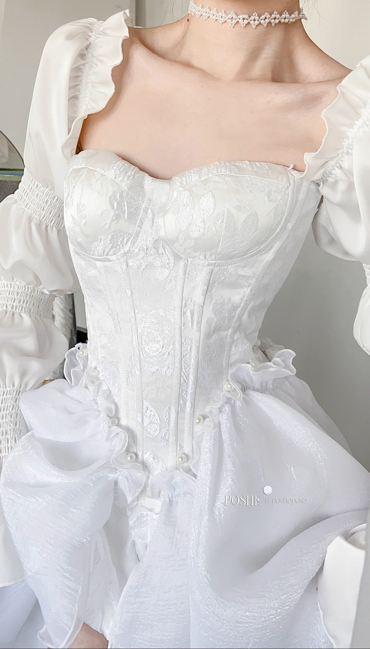 Snow White Dove Princess Dress - PoshePose Global