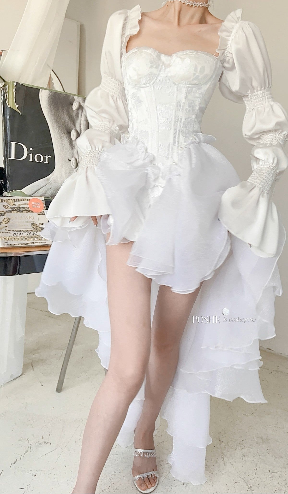 Snow White Dove Princess Dress - PoshePose Global