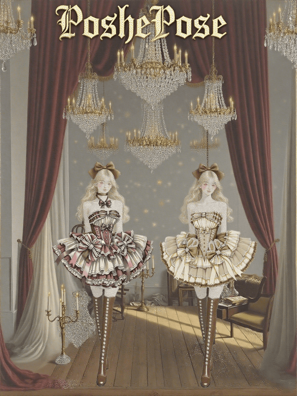 POSHEPOSE Carousel Dreams Dress