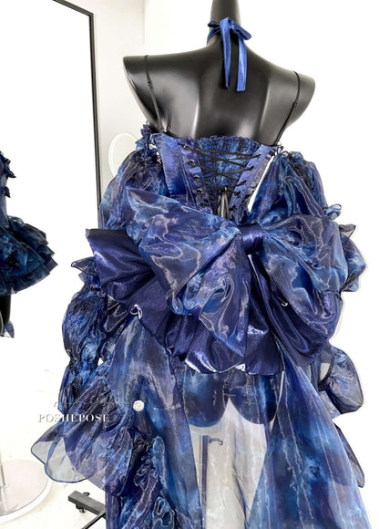 Haute Couture Deep Sea Dress Limited Edition - PoshePose Global