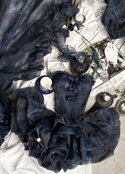 Haute Couture Deep Sea Dress Limited Edition - PoshePose Global