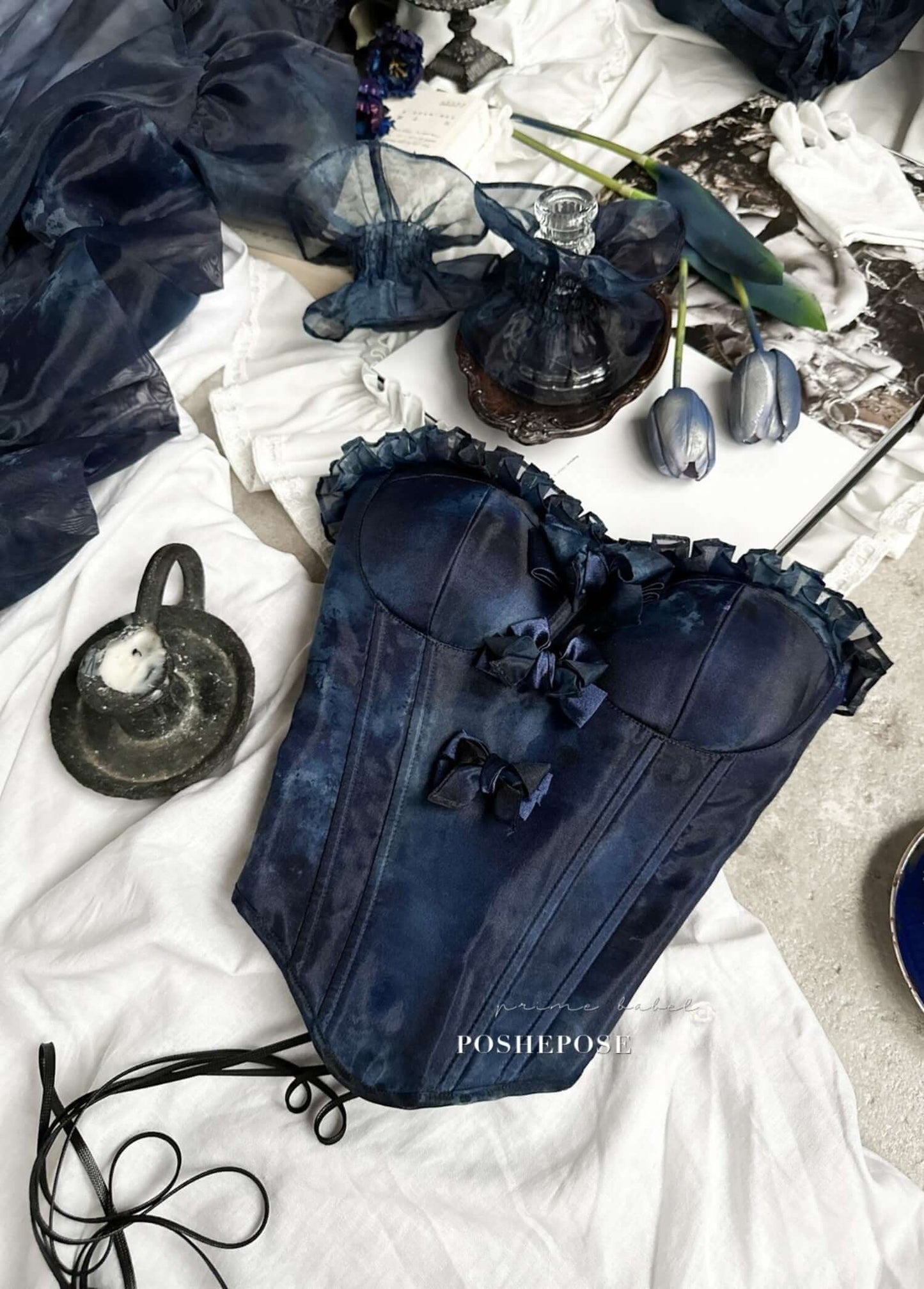 Haute Couture Deep Sea Dress - PoshePose Global