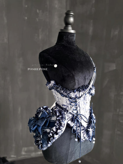Hidden Fox Dress Navy Edition Set - PoshePose Global