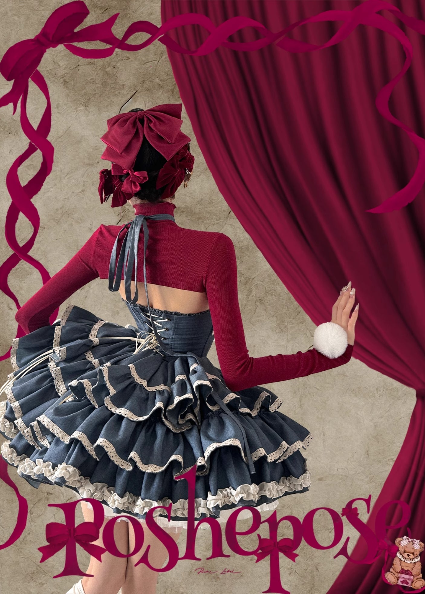 Milk Bunny Theater Dress - PoshePose Global