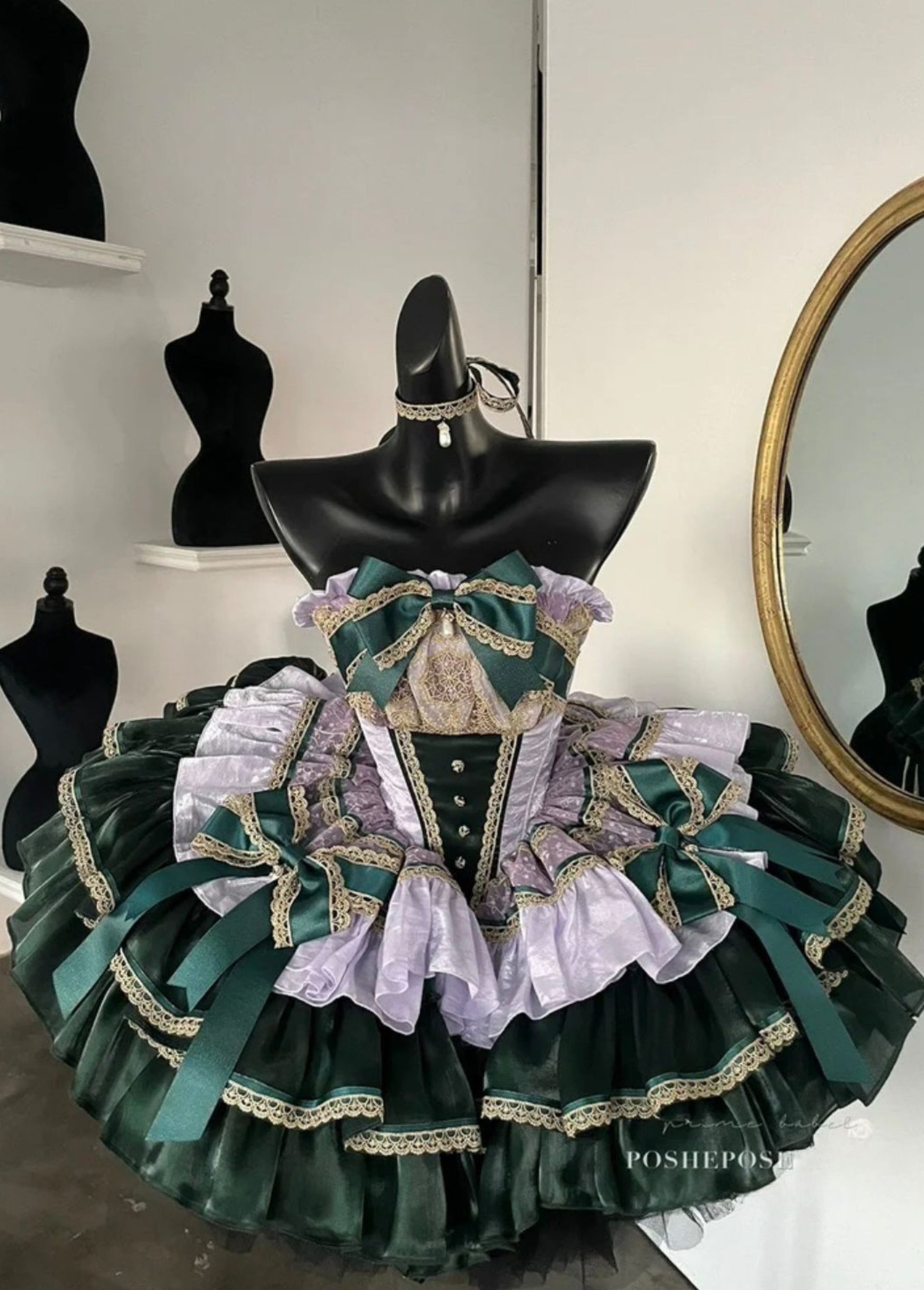 Retro Palace Lolita Dress - PoshePose Global