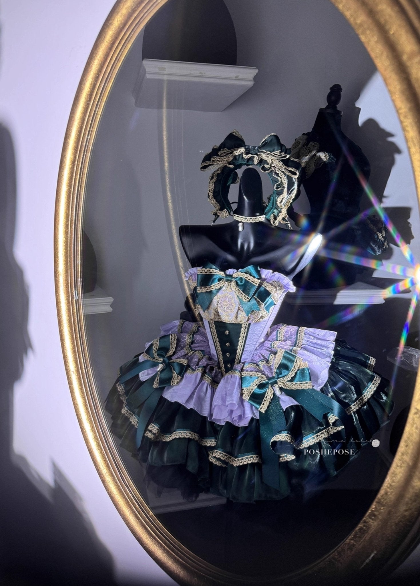 ポシェポーズ レトロパレス ロリータドレス