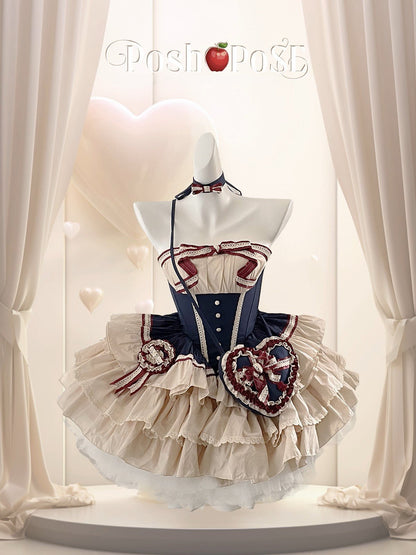 Snow White from the Heart Dress Set - PoshePose Global