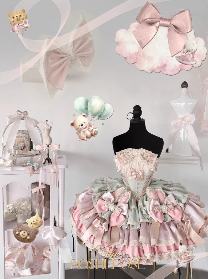 Ribbon Waltz Dress - PoshePose Global