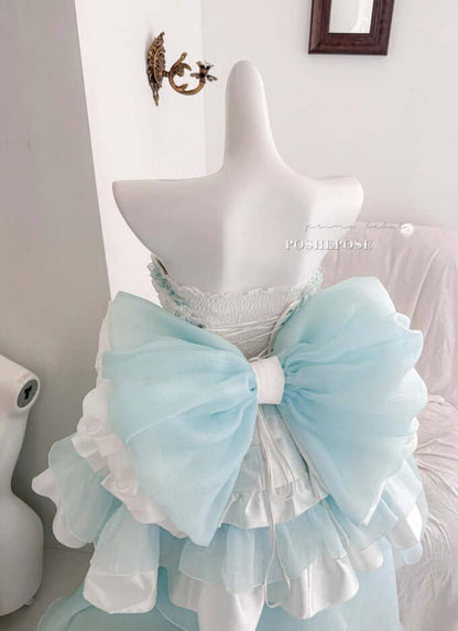 Beauty Tiffany Blue Dress - PoshePose Global
