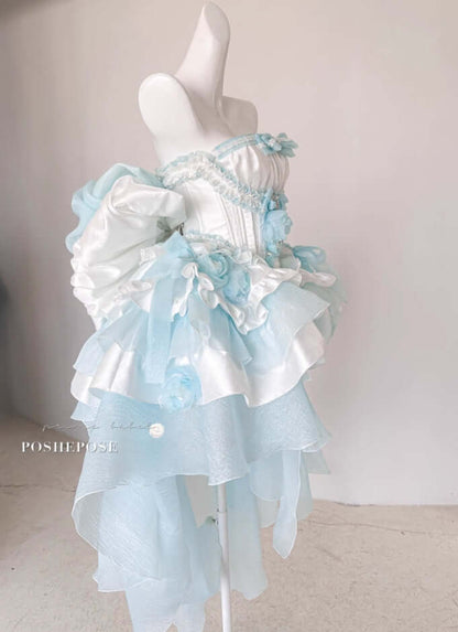 Beauty Tiffany Blue Dress - PoshePose Global