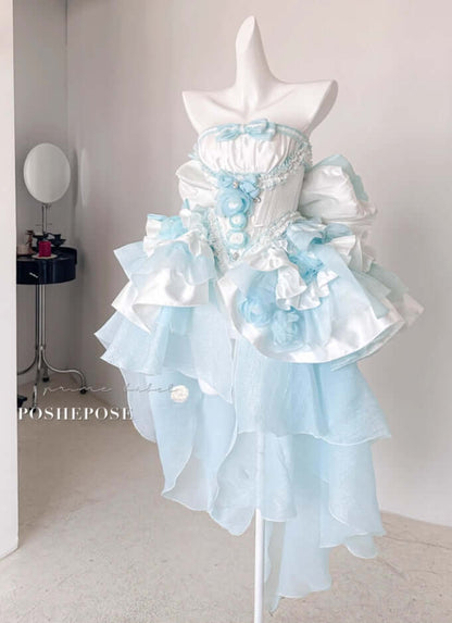 Beauty Tiffany Blue Dress - PoshePose Global