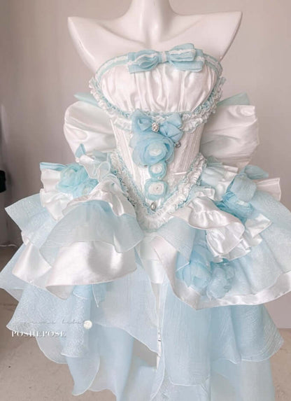 Beauty Tiffany Blue Dress - PoshePose Global