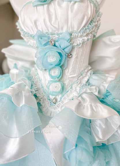 Beauty Tiffany Blue Dress - PoshePose Global