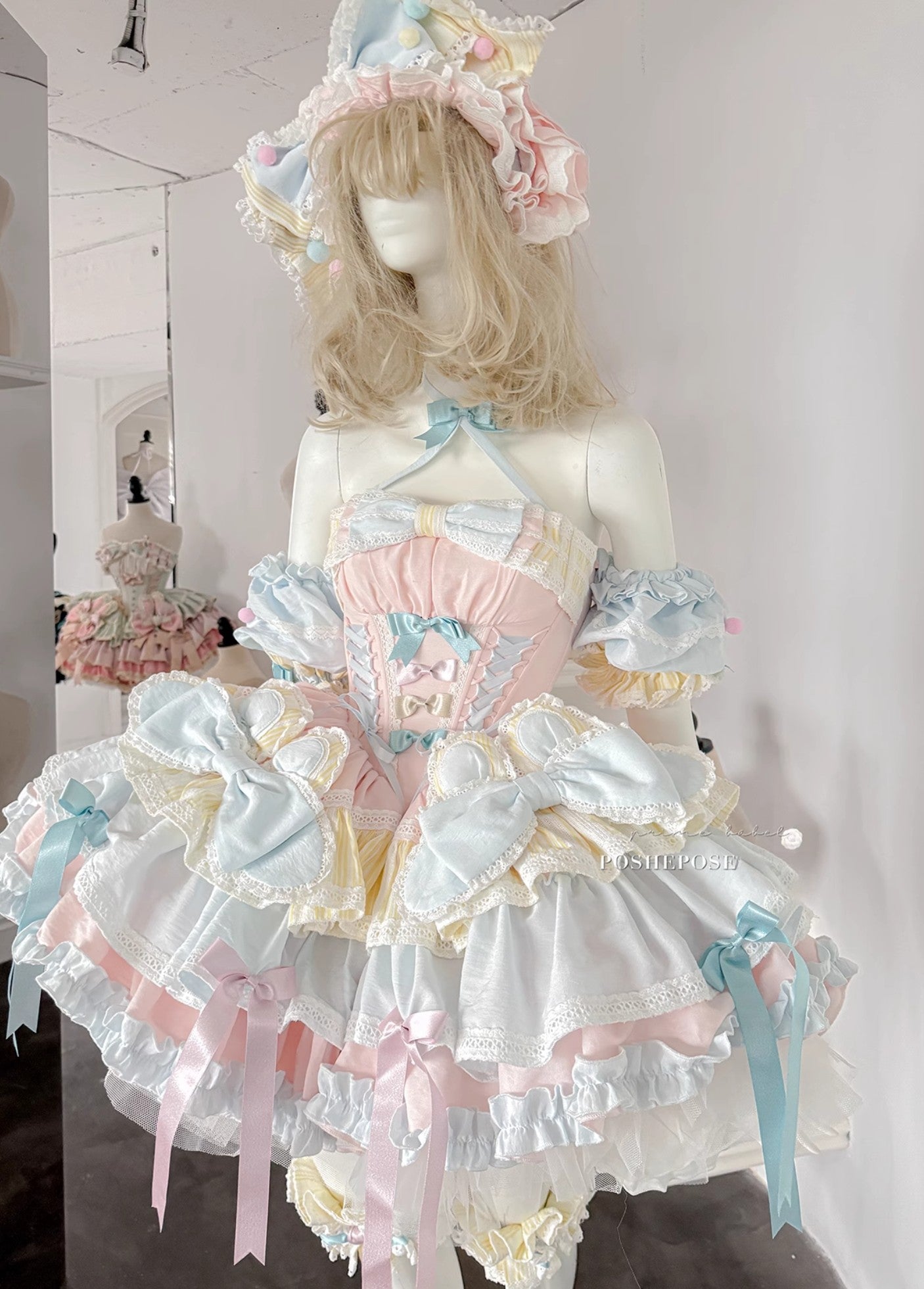 Garden Party Girl Dress Set - PoshePose Global