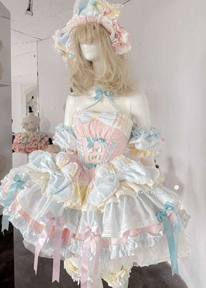 Garden Party Girl Dress Set - PoshePose Global