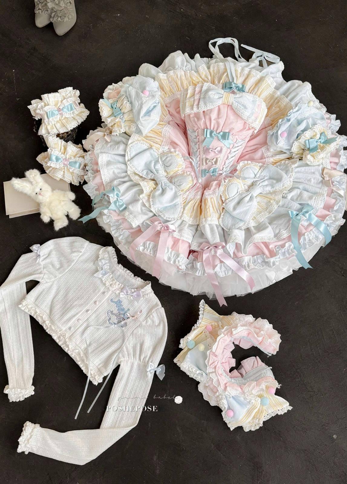 Garden Party Girl Dress Set - PoshePose Global