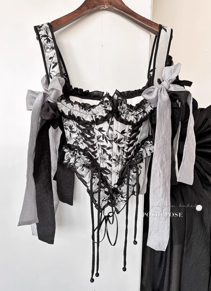 Midnight Elegance Corset - PoshePose Global