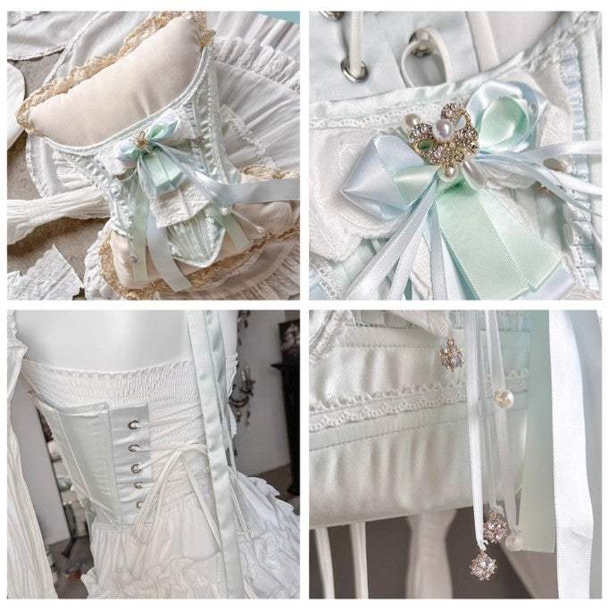 Mint Cloud Dress - PoshePose Global