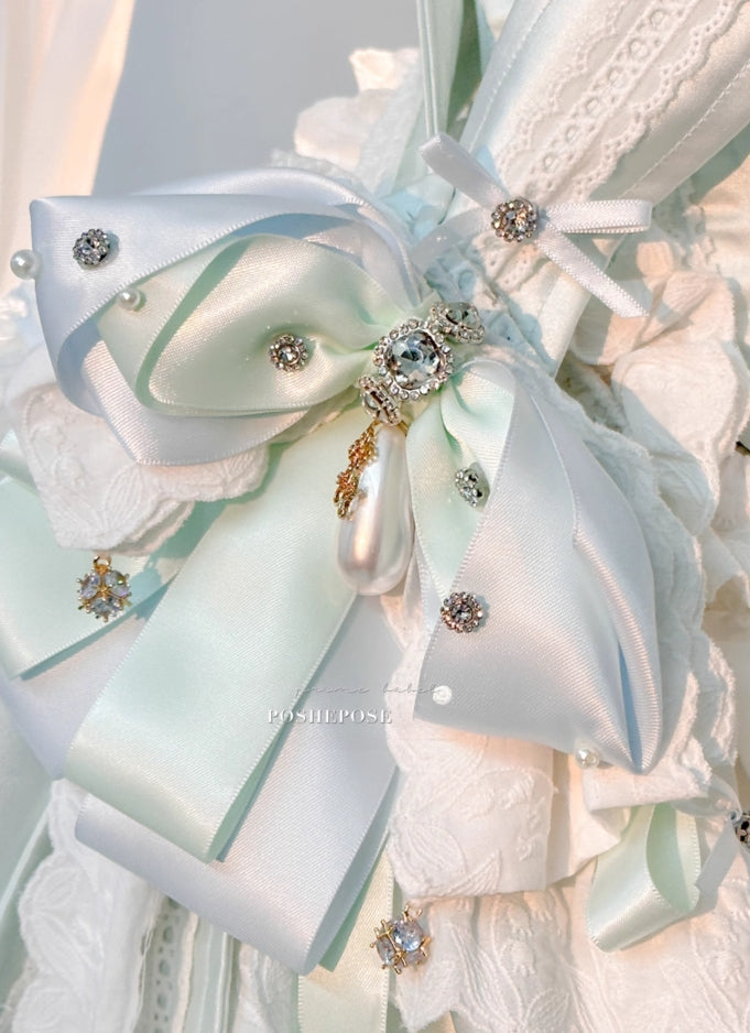 Mint Cloud Dress - PoshePose Global