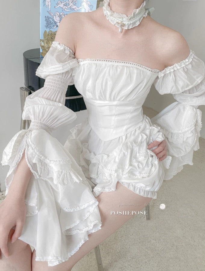 Mint Cloud Dress - PoshePose Global