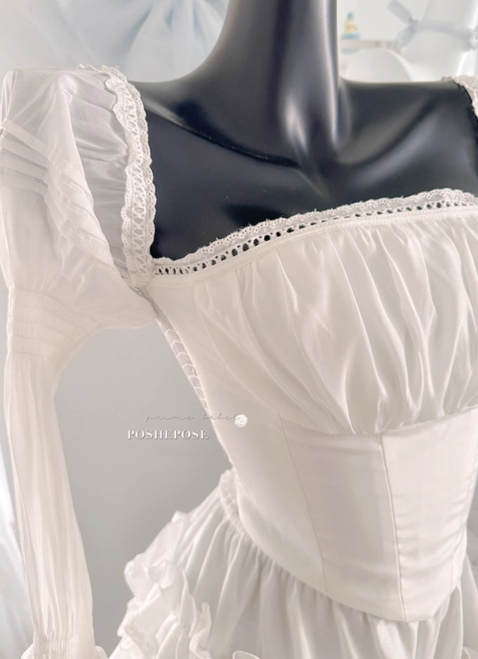 Mint Cloud Dress - PoshePose Global