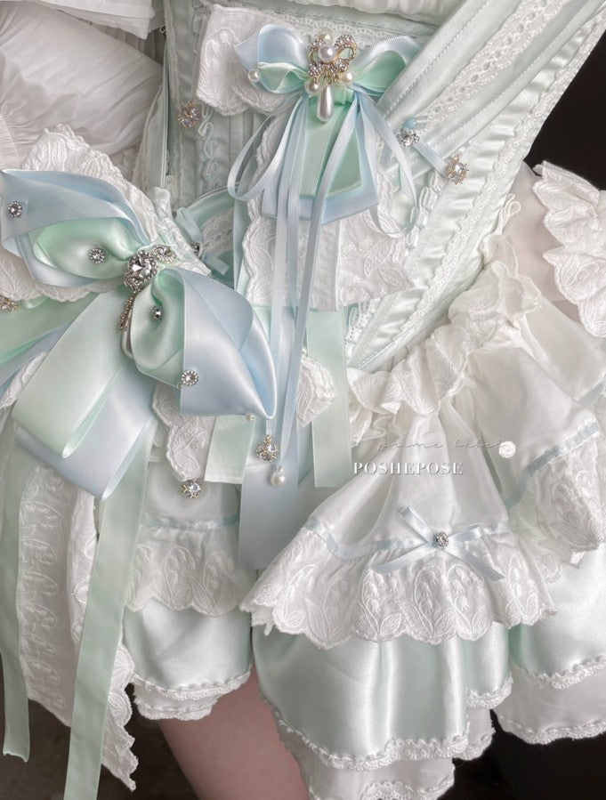 Mint Cloud Dress - PoshePose Global