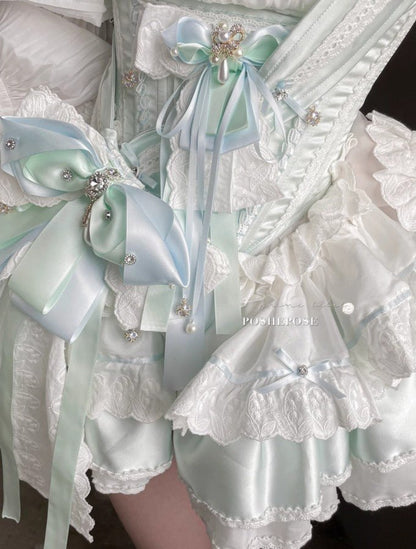 Mint Cloud Dress - PoshePose Global