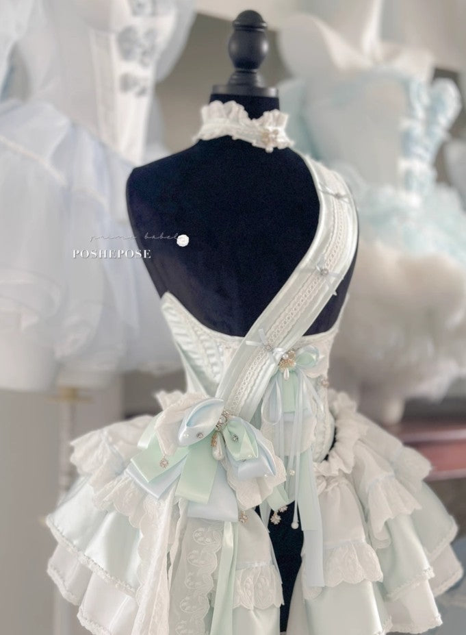 Mint Cloud Dress - PoshePose Global