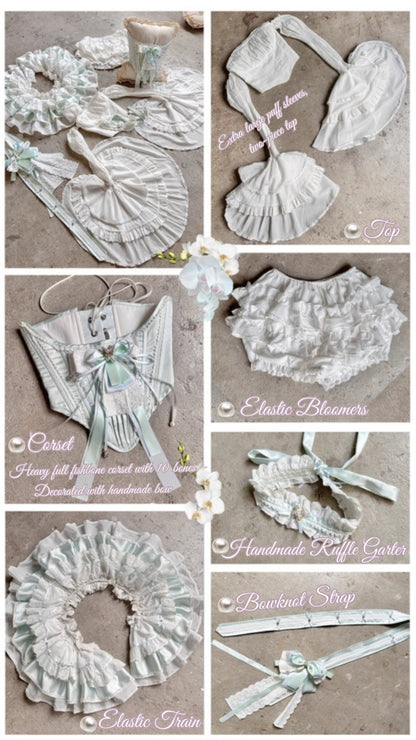 Mint Cloud Dress - PoshePose Global