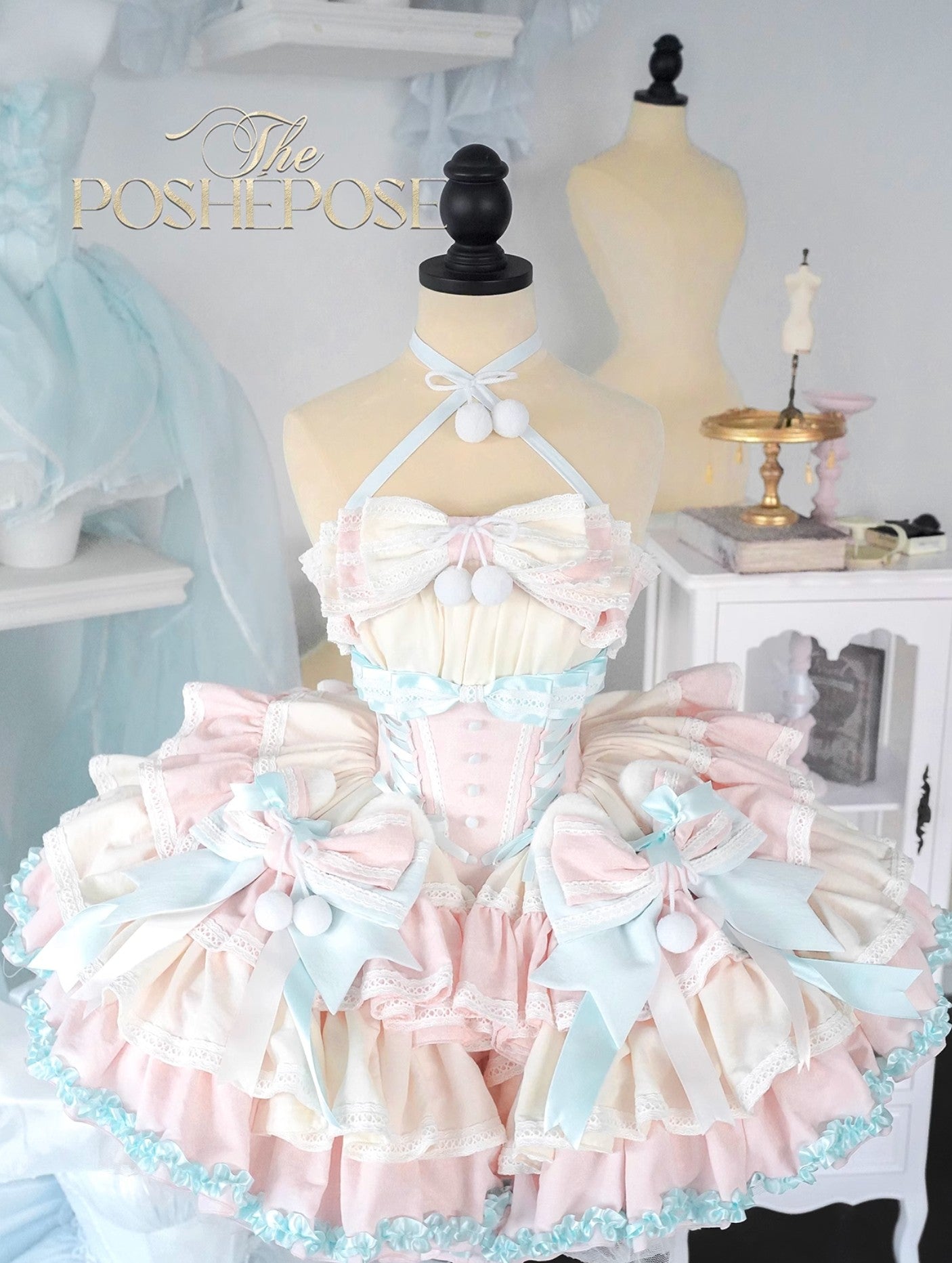 Mint Lullaby Wonderland Dress - PoshePose Global