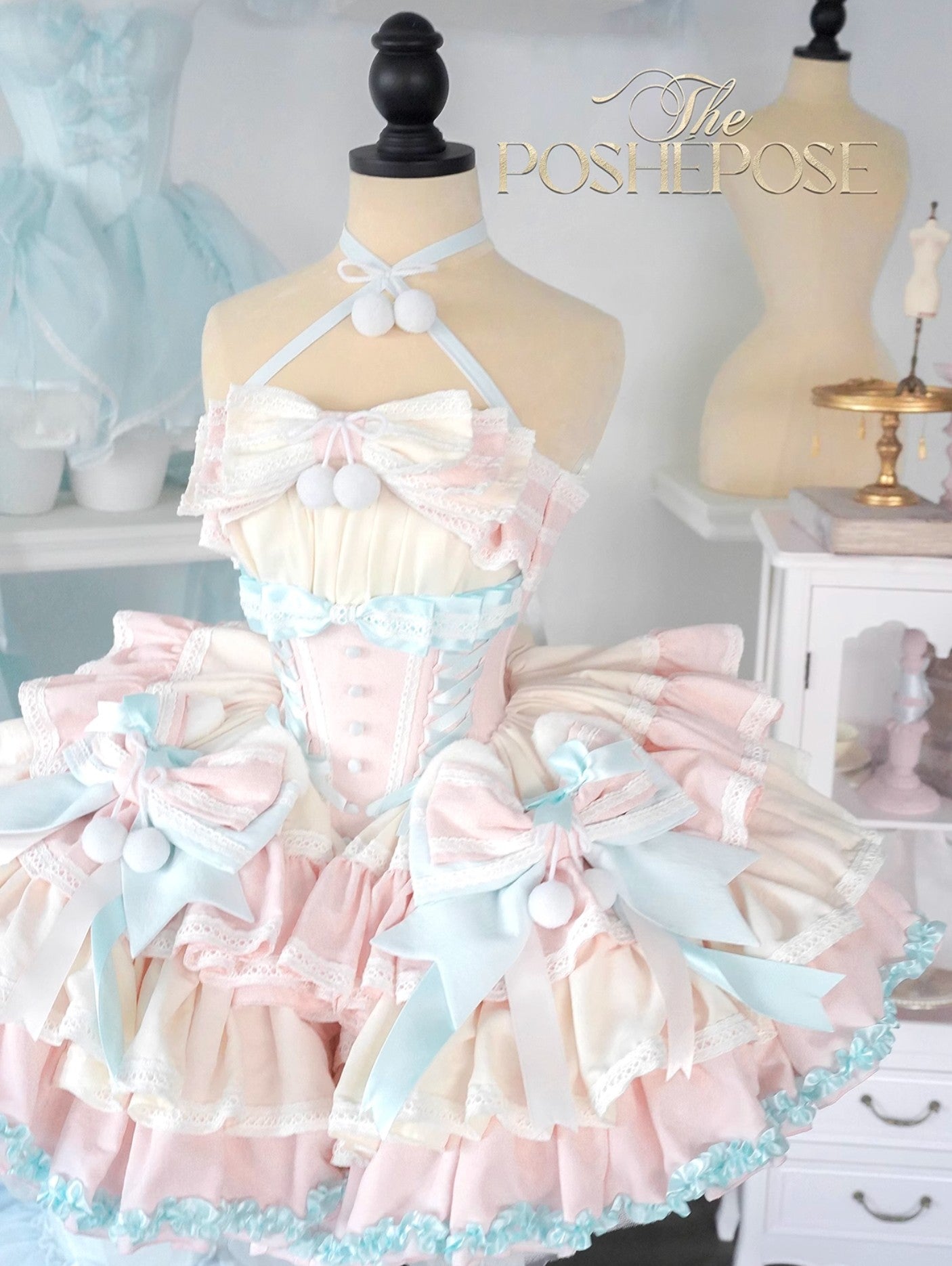 Mint Lullaby Wonderland Dress - PoshePose Global
