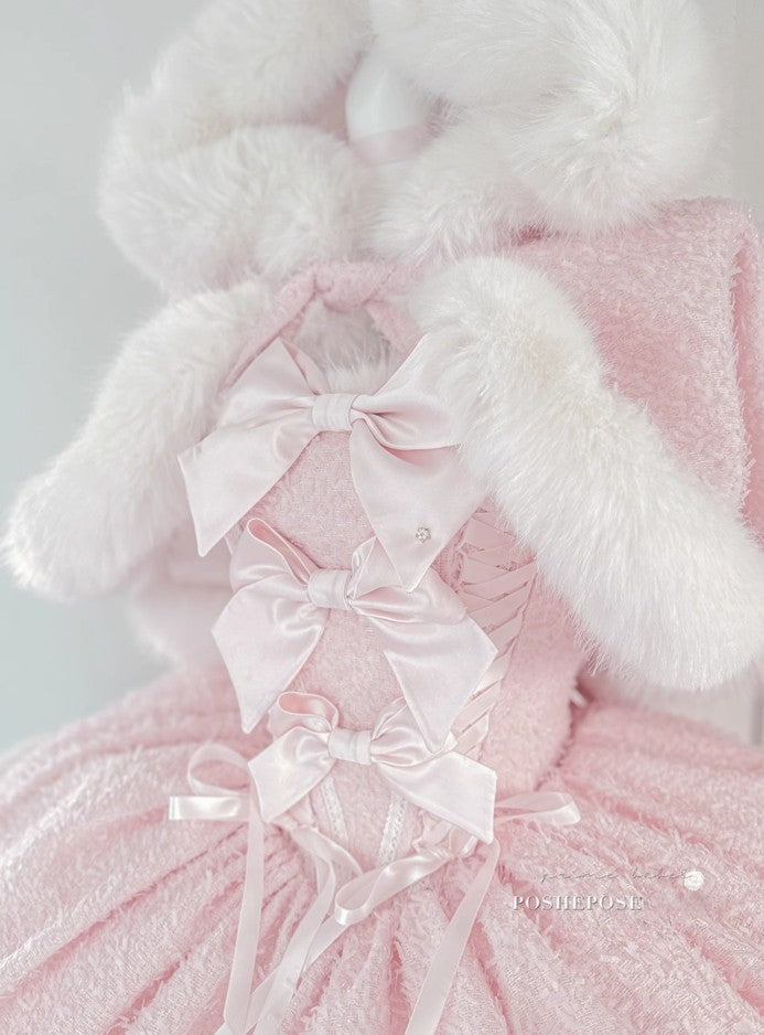 Pink Snow Memories Dress Set - PoshePose Global